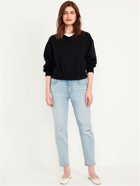 Mid Rise Boyfriend Jeans | Old Navy