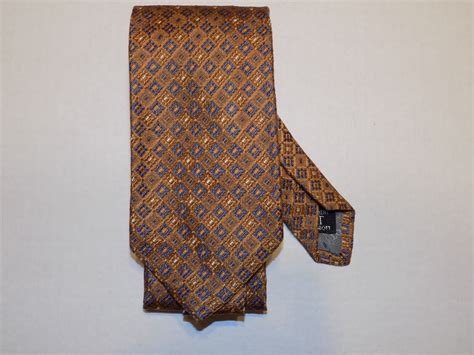 ROBERT TALBOTT [GEOMETRIC/MULTICOLOR] men's tie 100% Silk made in ...