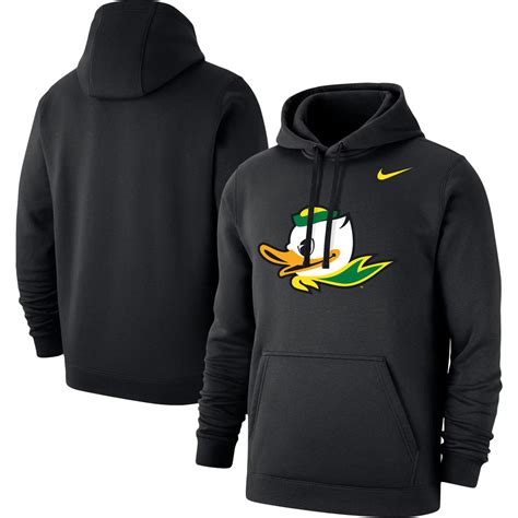 Nike Oregon Ducks Logo Club Pullover Hoodie | Academy