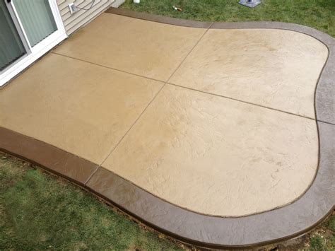 Stained Concrete Patio Colors