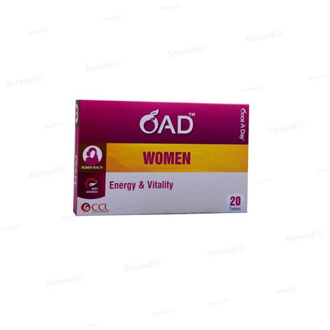 OAD (Once A Day) Women Tab 2x10 (L)Servaid Pharmacy