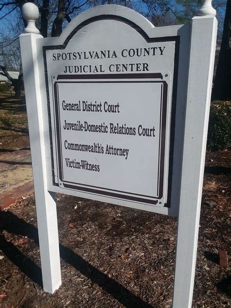 Spotsylvania County General District - 9111 Courthouse Rd, Spotsylvania ...