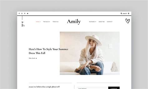Blog Design HTML Template 的图像结果