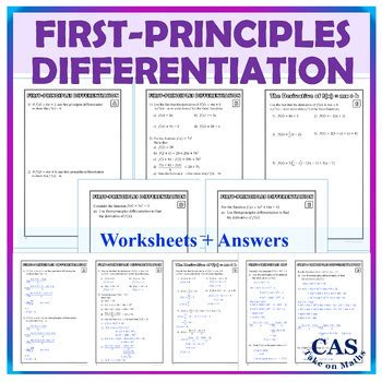 Calculus Differentiation - The Derivative fʹ(x) as A Limit - First ...