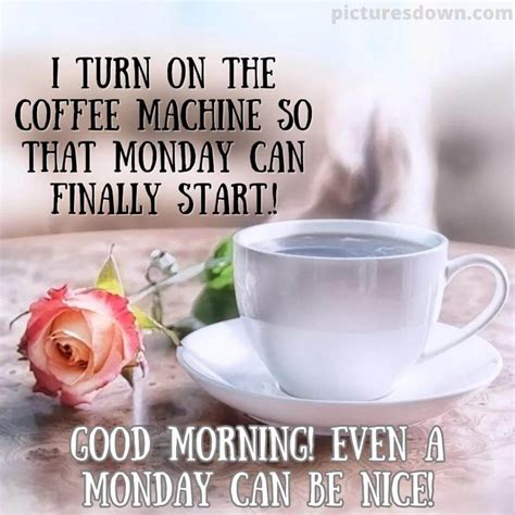 Good morning monday coffee image rosette - picturesdown.com