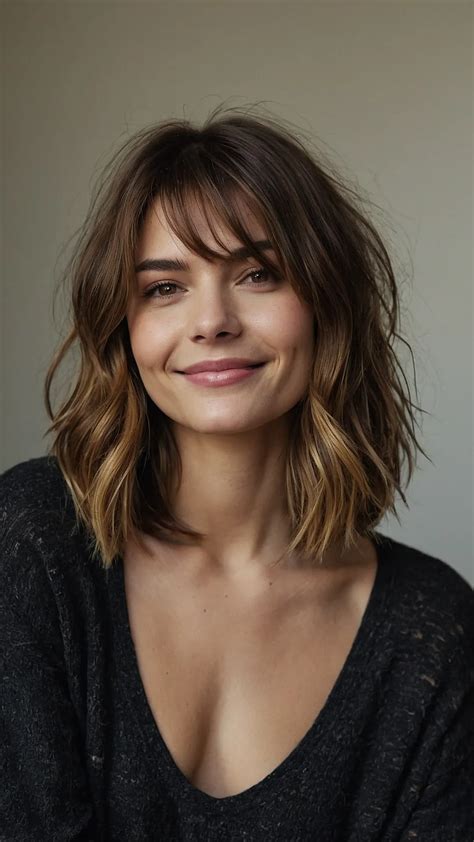 Unveiling Elegance: 15 Layered Shoulder Length Haircuts for Every Hair ...