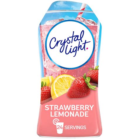 Buy Crystal Light Liquid Strawberry Lemonade Naturally Flavored Drink ...