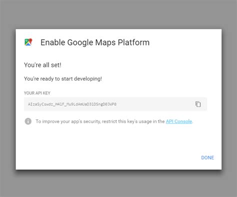 Image result for Get Map API Key