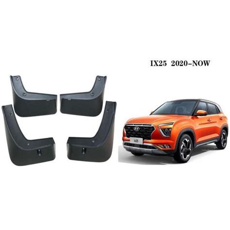 Creta 2020-2024 Rear Car Tire Mudflaps Mud Flap Mud Guard Fender Splash ...