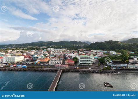 Roseau, Dominica, Caribbean Stock Photo - Image of city, built: 40542412