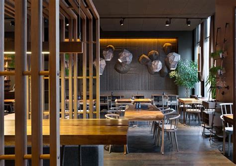 30万元餐饮空间300平米装修案例_效果图 - 中餐厅 - 设计本