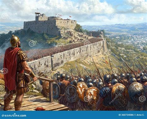 The Siege of Alesia, 52 BC: Caesar S Triumph Over Gauls Stock ...