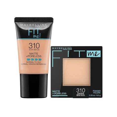 Buy Fit Me As I Am Kit - Fit Me Foundation 18ML Shade 310+ Fit Me ...