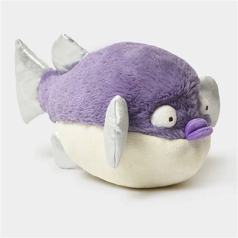 Mi Arcus - Bubble Fish Soft Toy Purple - Fish Soft Toys Online India