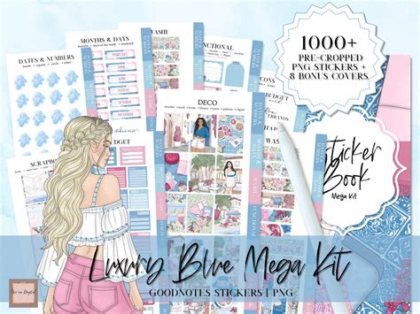 +Blue Good Notes Sticker 的图像结果