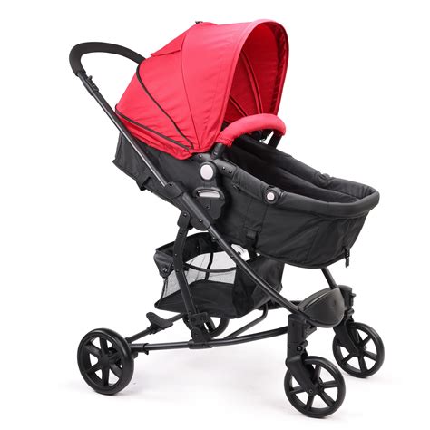 Regal Baby Stroller/Pram with 5 Point Safety Harness, Reversible Strol ...