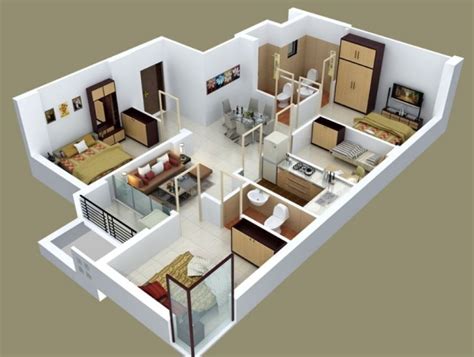 plano de casa de 90 m2