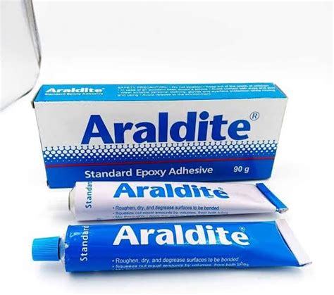 Araldite Standard Epoxy Adhesive (Resin 100g + Hardener 80g) 180g with ...