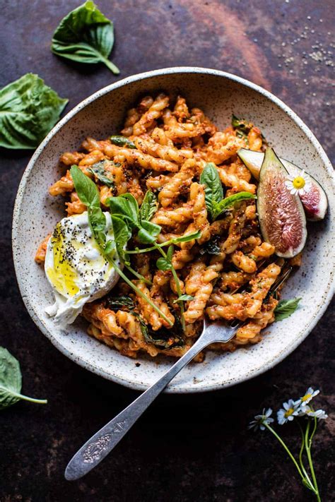 Simple Roasted Red Pepper Pasta + Video. - Half Baked Harvest