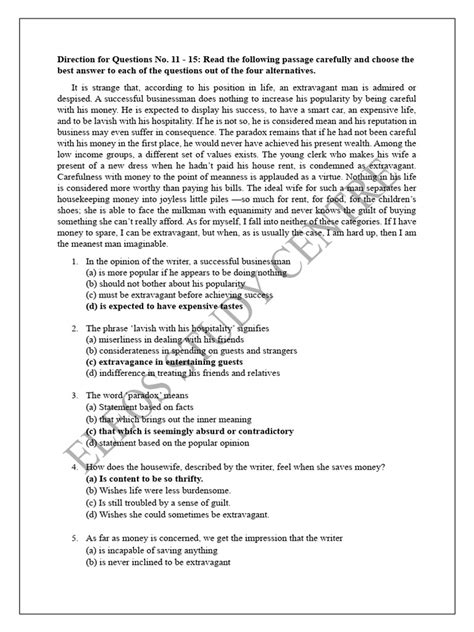 CSAT Solved 2016 Paper 的图像结果