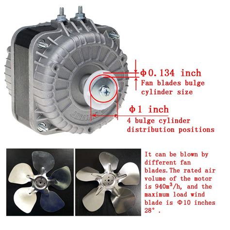 Retafe YZF10-20 Shaded Pole Motor 110V-120V 60Hz 0.80A 10W India | Ubuy