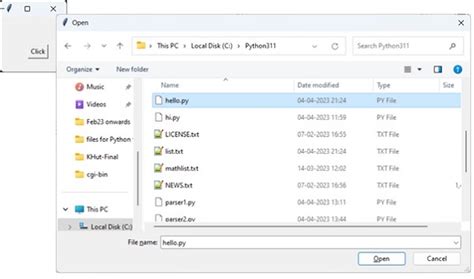 Python GUI for Windows 的图像结果