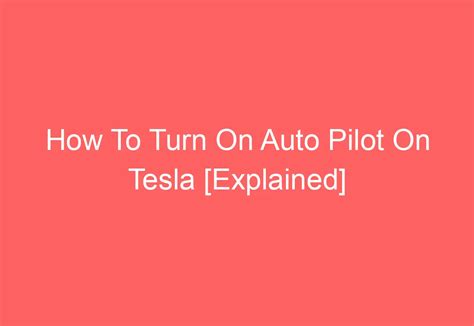 Tesla Auto Pilot Explained 的图像结果