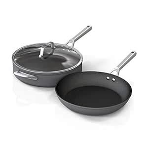 Buy Ninja C33000 Foodi NeverStick Premium 3-Piece Cookware Set, 12-Inch ...