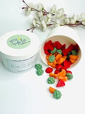 Yellow Petal Brand - Highly Scented Soy Wax Melts, Fruity Shapes ...