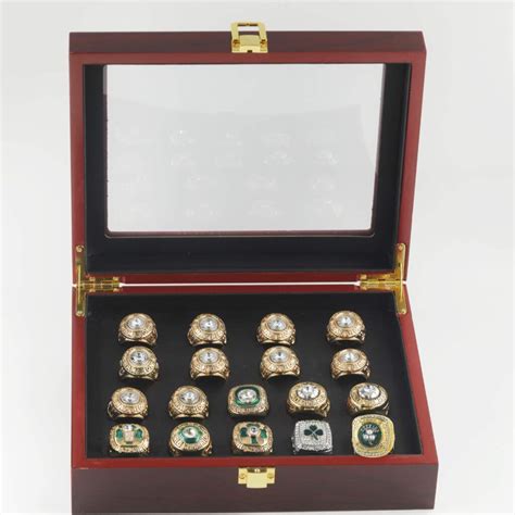 18 Boston Celtics NBA championship ring set ultimate collection - MVP Ring