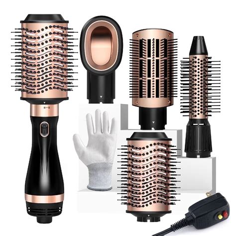SKIMI Hair Dryer Brush, Hot Air Brush, 2 Inch Oval Curling and ...
