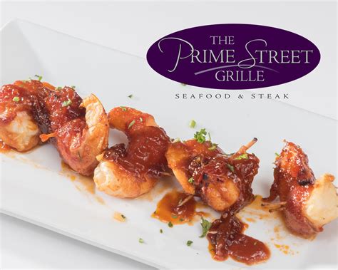 Our BBQ Bacon Wrapped Shrimp is... - The Prime Street Grille