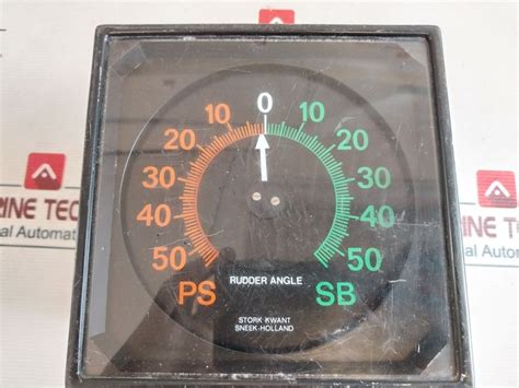 Stork Kwant Rudder Angle Indicator Ps 50-0-50 Sb – Aeliya Marine Tech