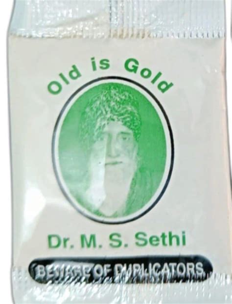 Buy VINDA ENTERPRISES OLD IS GOLD DR MS SETHI ANTI ALCOHAL, Powder, 4gm ...