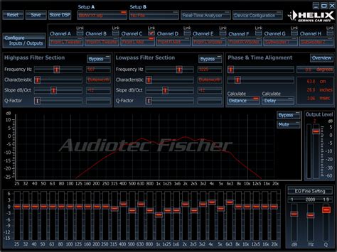 DSP PC-Tool Version 2 | Audiotec Fischer