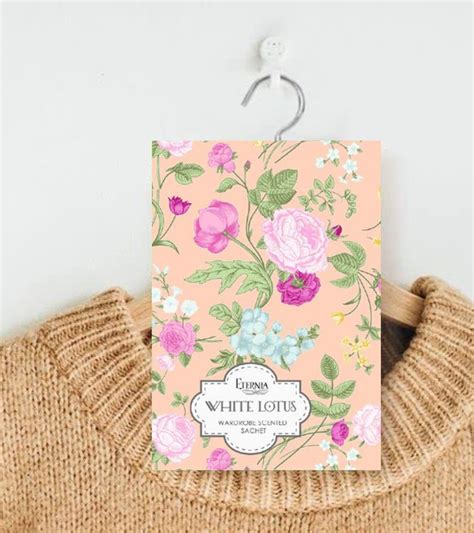 Eternia® White Lotus Sachet | Refreshing Wardrobe Aroma – Premsons