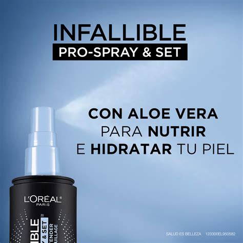 Spray Fijador L’Oréal Infallible Pro-Spray and Set 100 Ml | DelSol
