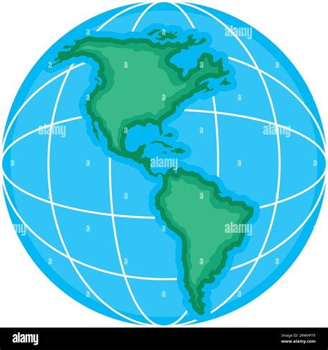 america map globe icon Stock Vector Image & Art - Alamy
