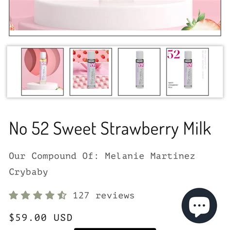 miim.miic compound 52 strawberry milk perfume full... - Depop