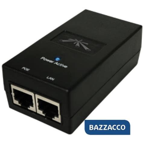 UBIQUITI POE INJECTOR, 24VDC-0,5A 12W, GIGABIT