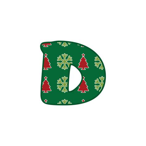 Initial Christmas Letter D Logo Designs. It will be suitable for which company or brand name ...