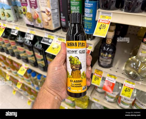 Los Angeles, California, United States - 04-14-2024: A view of a hand ...