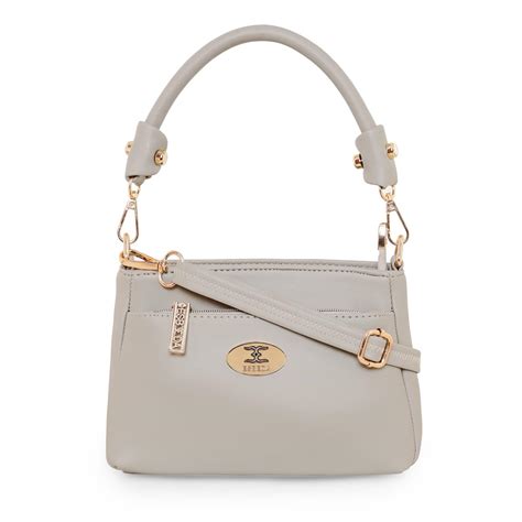 ESBEDA Grey Color Puller Solid Small Slingbag For Women : Amazon.in ...