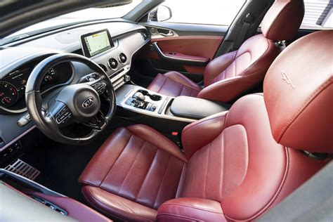 Kia Stinger White Red Interior | Cabinets Matttroy