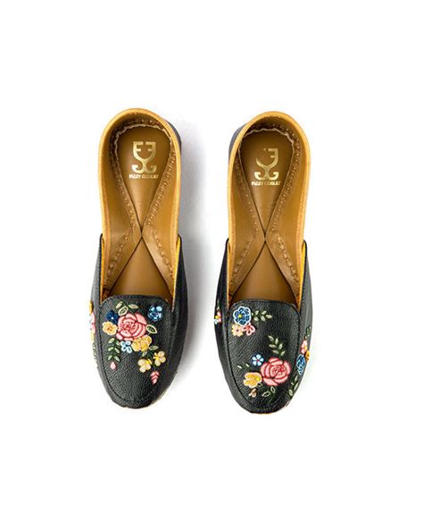 Buy Handcrafted Once and Floral Loafers Online - Fizzy Goblet