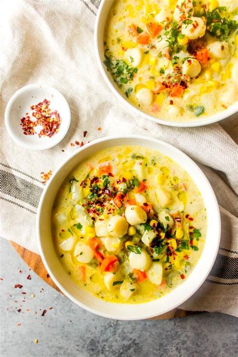Image result for Scallop Chowder