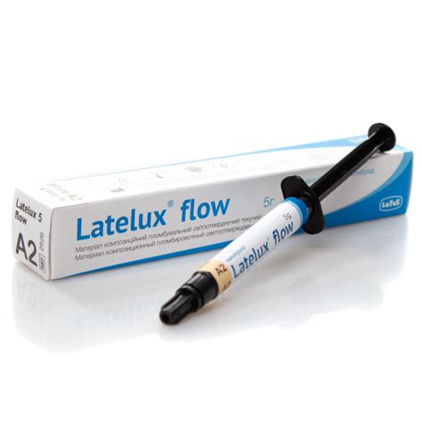 LATUS Latelux Flow 2G Syringe Paste | Nanohybrid Flowable Light Cure R ...
