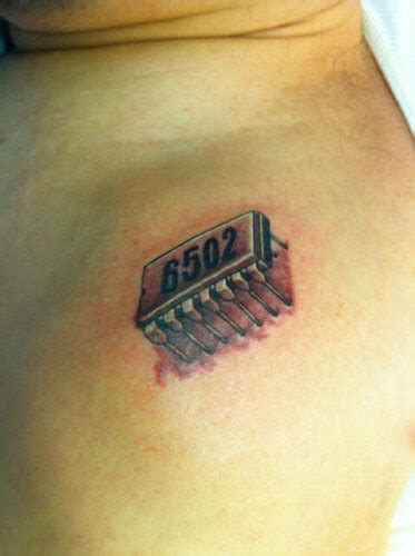 Image result for Arrow Tattoo Computer Chip