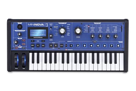 Novation MiniNova compact synthesizer with vocoder now available