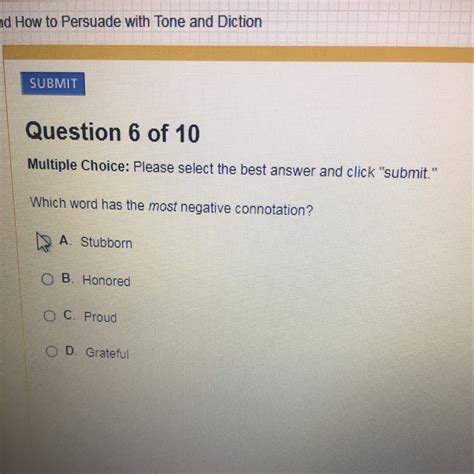 Which Word Has A Negative Connotation - Letter Words Unleashed